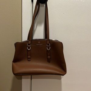 Brown/Tan Handbag- brand is Nanette Lepore